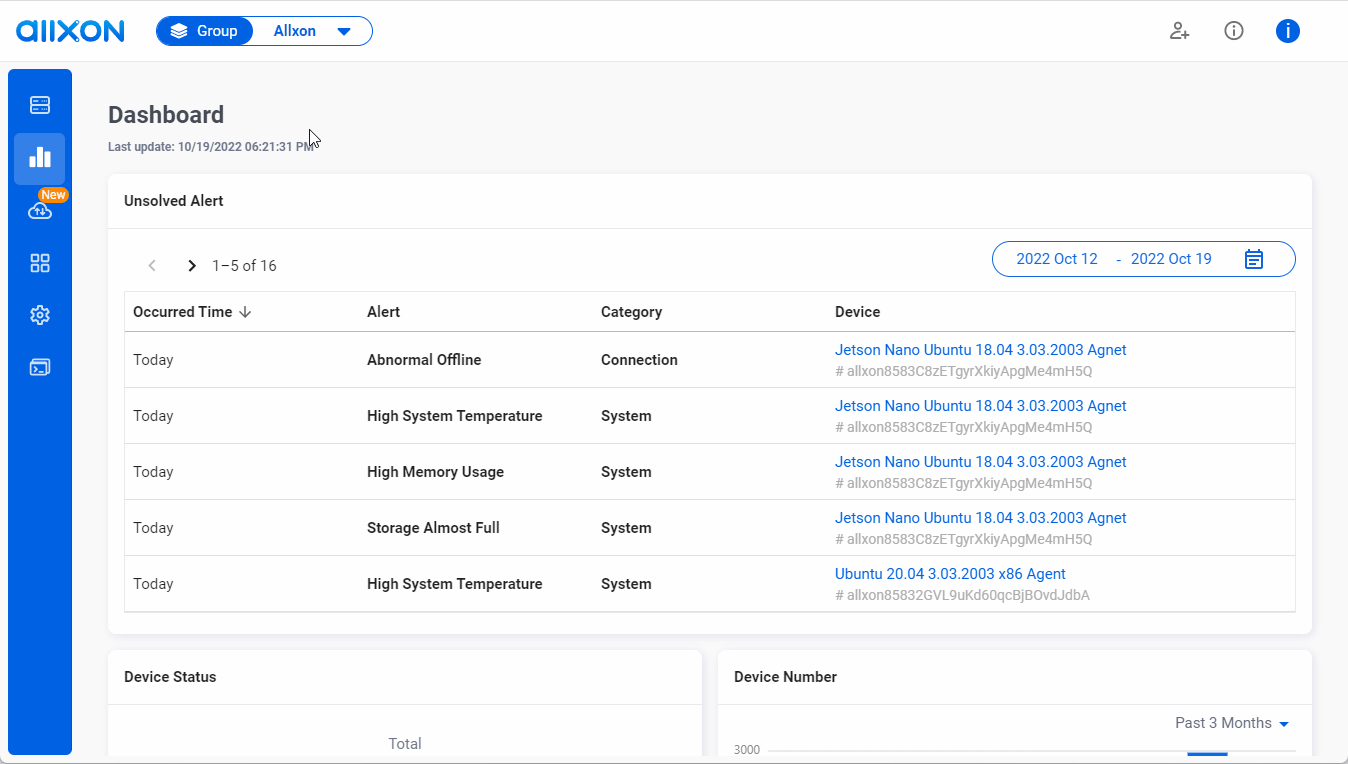 How to update allxon agent